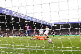 DAYLIGHT: Eberechi Eze puts Crystal Palace 3-1 up in Sunday's Premier League clash against Leeds United having been 1-0 down.
Photo by Stu Forster/Getty Images.