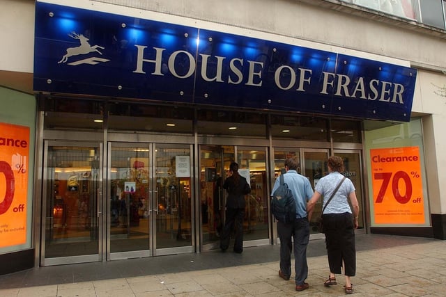 House of Fraser was a favourite among shoppers. Councillors backed plans to demolish the  store and replace it with student flats.