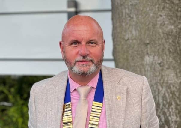 Mark Dobson will stand down from his role as President of Garforth and District Lions  