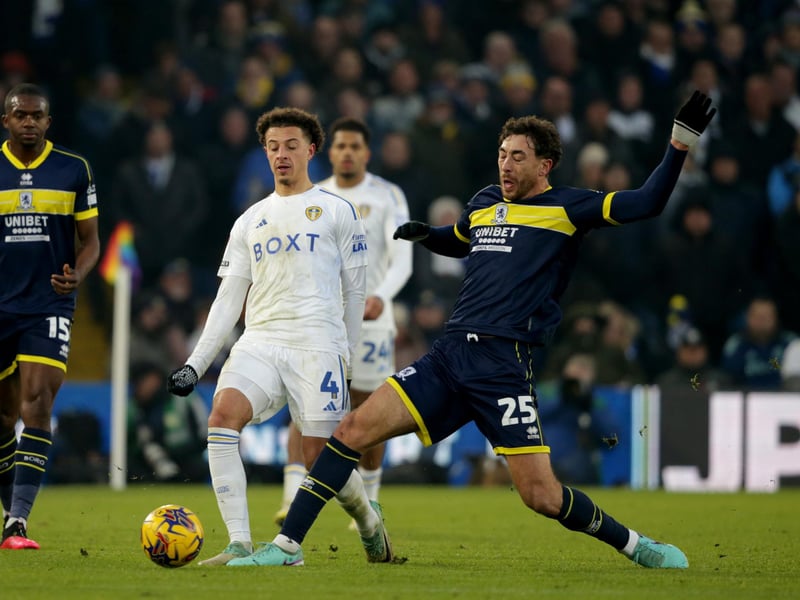 Wasn't able to lock the game down and offer the protection Leeds needed. Didn't have his best game on the ball and yet could have got an assist had Rutter put that one away.