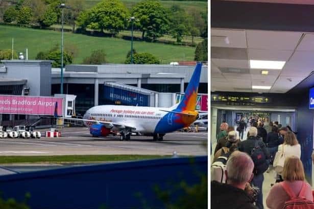 Huge queues were seen at Leeds Bradford Airport and across the UK last summer