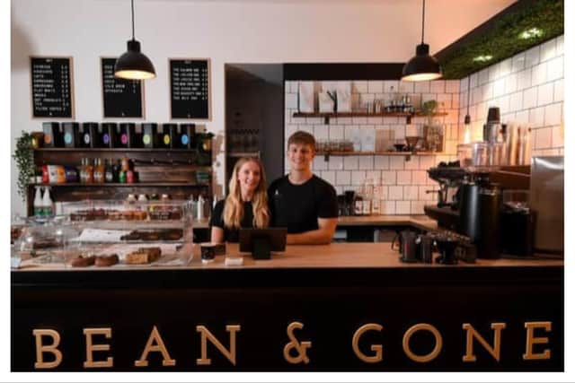 Ella Kiernan-Firth and partner Ryan Wade opened Bean & Gone during lockdown