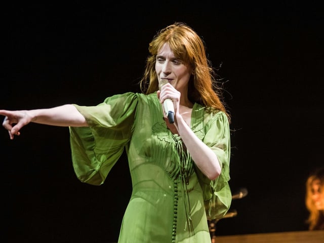 Florence & The Machine on the opening night of her High as Hope tour in November 2018.