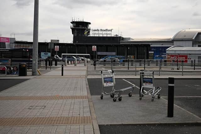 Inbound flights from Bratislava at 7.30am and Liverpool John Lennon at 7.35am were forced to divert away from the airport.