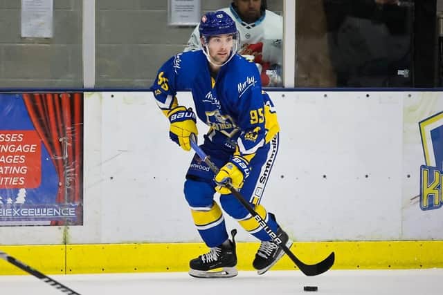 GREAT EXPECTATIONS: Mac Howlett could prove an inspiration for Leeds Knights this season. Picture: Leeds Knights/Steve Cunningham
