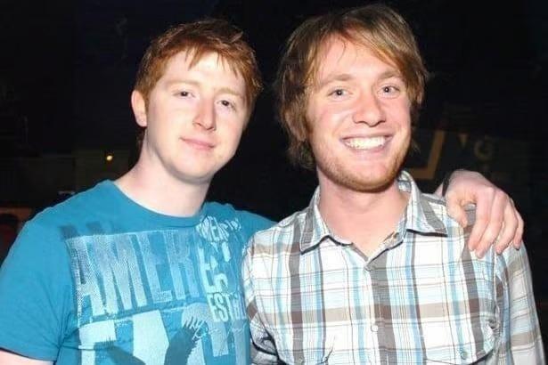 Luke and Jonathan in Kinki Indie.