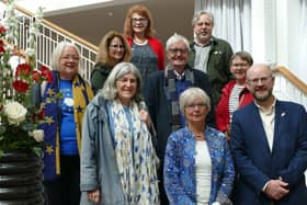 Leeds for Europe members met Dortmund Deputy Mayor Barbara Brunsing (front centre)