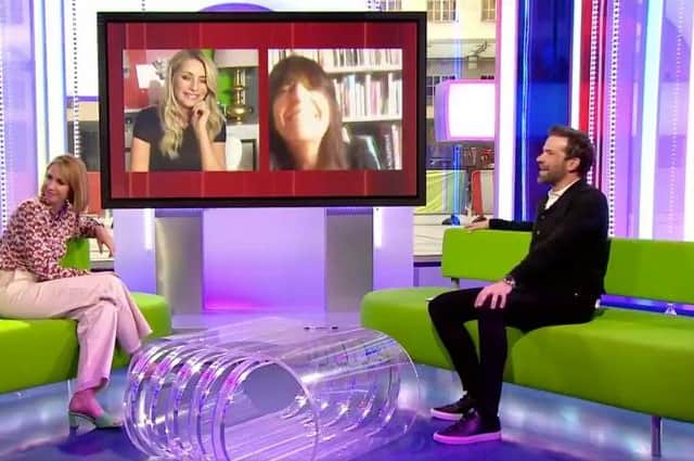 Technical hitches meant the announcement of the challenge didn't go entirely as planned (Photo: BBC)