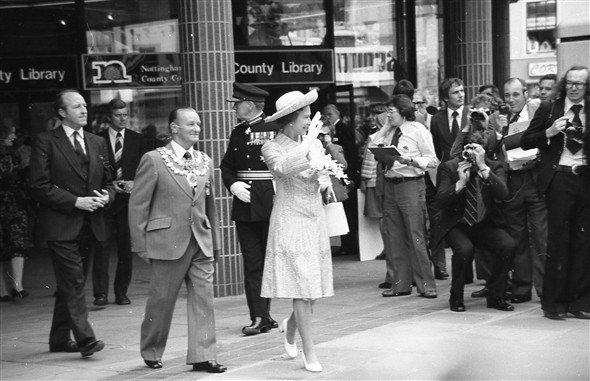 Did you know the Queen opened Mansfield Library during her silver jubilee tour?