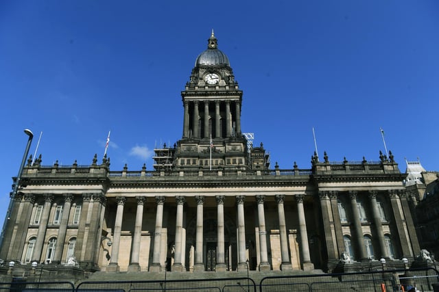 Leeds Town Hall is said to have its very own ghost - Mary Blythe, who threw herself from the clock tower in 1876. According to the story, the clock doesn't strike at midnight so as not to wake her up.