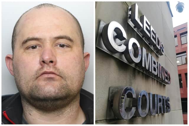 Dunn was jailed at Leeds Crown Court. (pic by WYP / National World)