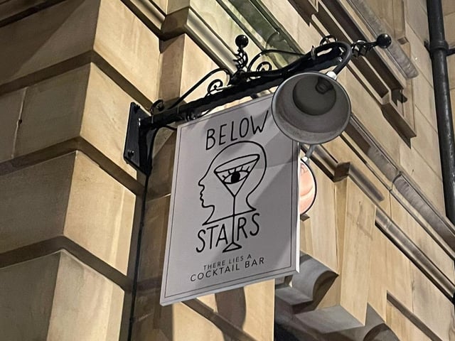 Below Stairs, located in South Parade, is also an award-winning bar in Leeds. It won Best Bar at the Oliver Awards in 2022.