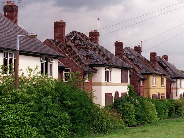 It was claimed water from derelict housing on St Wilfred Avenue was flooding playing fields and the playground of Hovingham Primary School in May 1999.