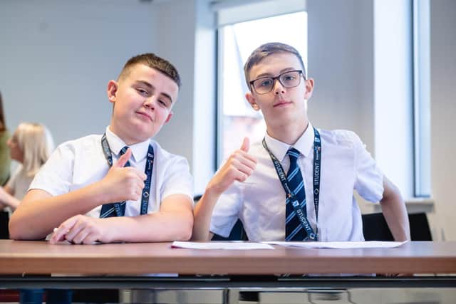 Students from Bruntcliffe Academy