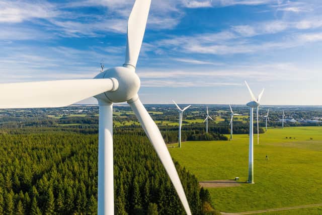 Great green energy source, wind farms (photo: adobe)