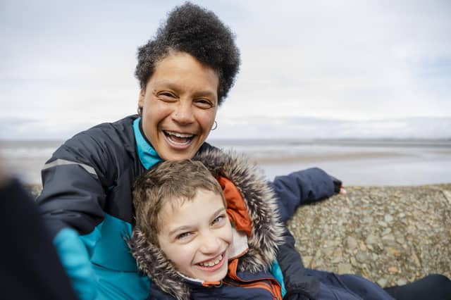 Become a foster carer in West Yorkshire. Stock image