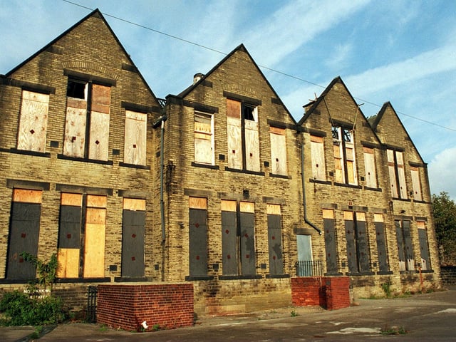 Disused Bramley Middle School was targeted by vandals in November 1995.
