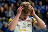 Ned McCormack's Super League debut ended in disappointment, but Mikolaj Oledzki has pledged Leeds Rhinos will get a win for him next time. Picture by Allan McKenzie/SWpix.com.