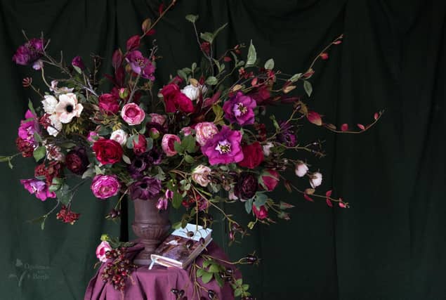 Inspired by Wuthering Heights, the Heathcliff arrangement is just one in a limited-edition collection unveiled by Leeds-based floral design brand, Opulence & The Beetle, just in time for Valentine's Day.