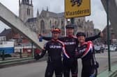 The Ultra6 World Record Race Team: Martin Mansell, Ben Wood and Andy North