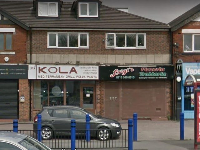 Luigi's Pizzeria Trattoria is a tiny restaurant and takeaway in Selby Road, Halton, serving home-cooked pizzas and other Italian dishes