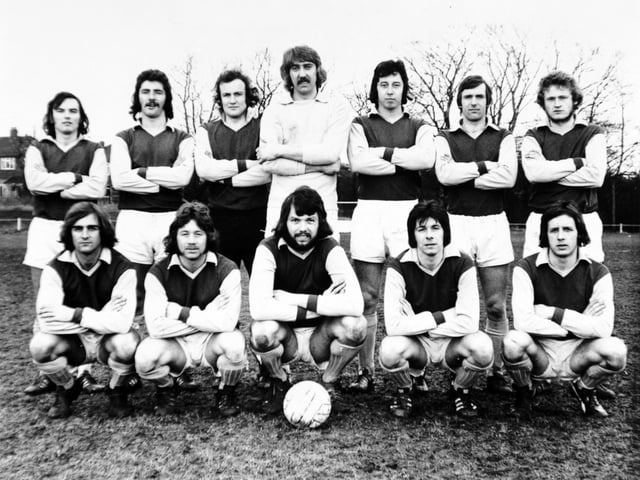 Match 1976 and Leeds Ashley Road were enjoying a season to remember in the Yorkshire League. Pictured, back row from left, are Jimmy Coyne, John Cox, Richard Scarth, Alan Aubrey, Malcolm Wright, Geoff Rhodes and Paul Walker. Front row, from left, are Nicky Joyce, Brian Crowther, Jan Fedorowicz, Paul Thompson and Steve Cook.