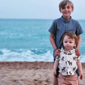 Leanne Henry said: "Big is 10, small is 22 months and they're the best because although there's quite an age gap between them, they're as thick as thieves and honestly the most well behaved children I've encountered. And I get to call them mine."