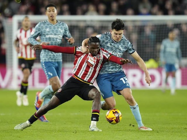 Young Blades wing-back Seriki was ruled out of the home clash against Hull City at the end of January with a tight calf and the 21-year-old has not featured since. Wilder said last week that Seriki was "only a week or two away" and it seems likely that the visit of Leeds will come too soon.