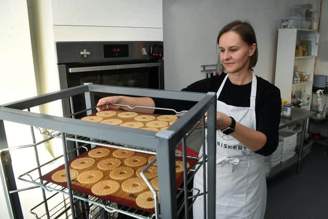 The Biskery offers personalised, hand-iced and branded biscuits and cookies online, as well as running corporate events (Photo: Jonathan Gawthorpe)
