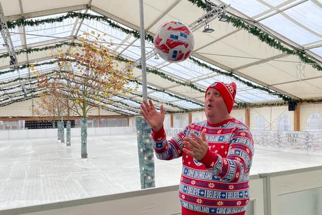 Danny needs 130 extras to join him at the White Rose Shopping Centre.
