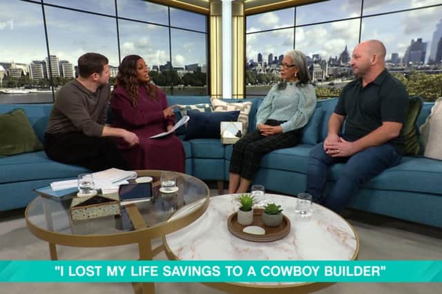 Yvonne Elliott & Graham Nash on This Morning with Alison Hammond and Dermot O'Leary