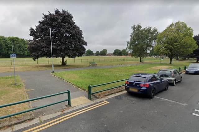 The collision happened at around 8.10pm on Saturday (May 20) in parkland area off Holbeck Moor Road and involved an orange Yamaha moped and a pedestrian