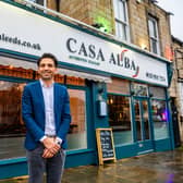 Dhionist Kalaj is the owner of Casa Alba, a family-friendly Italian restaurant in Far Headingley (Photo by James Hardisty/National World)