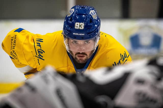 SUMMER SWITCH: Forward Bálint Pákozdi is loving life at Leeds Knights and is looking forward to returning to former club Swindon Wildcats today. Picture: Ben Gordon/Knights Media.