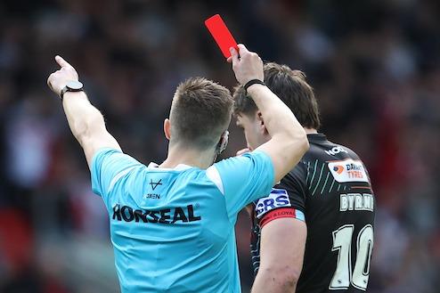 Grade E head contact: refer to Tuesday's disciplinary tribunal.