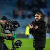 TOP BILLING - Leeds United manager Daniel Farke guided his men to a statement win at Leicester City on Friday night, earning himself the boss spot in the Championship Team of the Week. Pic: Bruce Rollinson