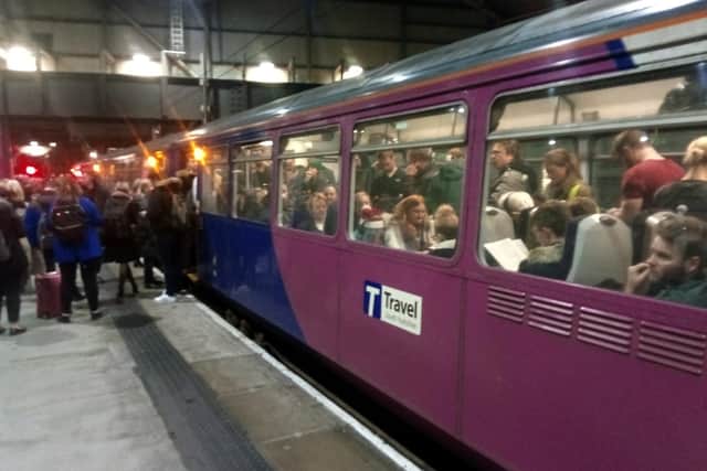 All services have been halted at Leeds station