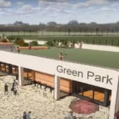 The scheme would see four artificial 3G pitches, a pavilion and 227-space car park built.