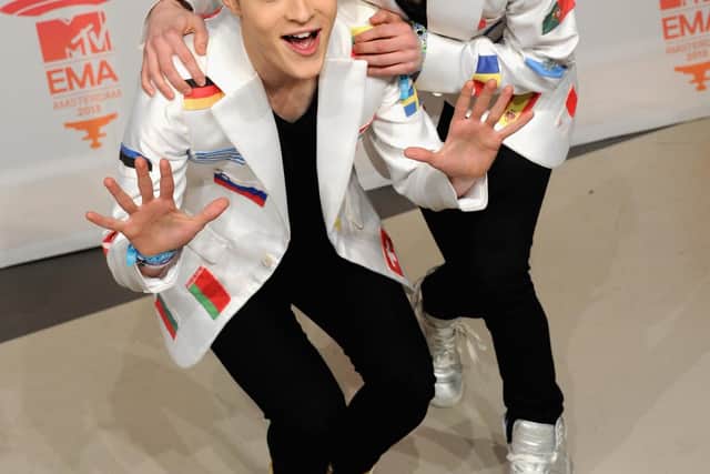 Jedward speaking out on climate change (photo: Getty Images)