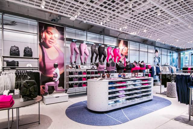 The Nike Rise concept store in Birmingham. The sportswear giant is opening the new concept store in Trinity Leeds tomorrow (May 9). 