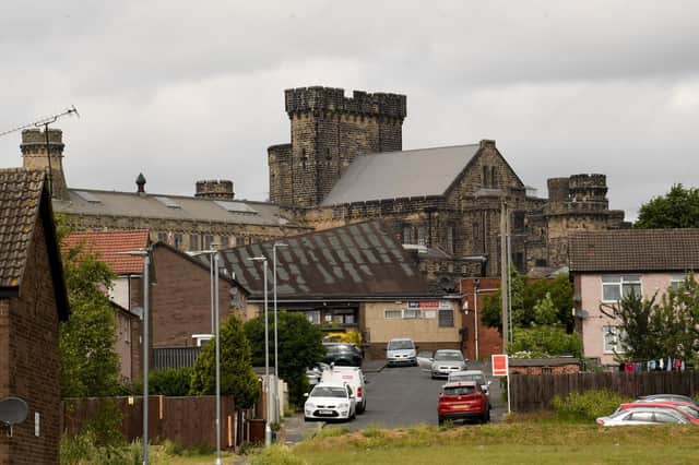 Dominic Comfort was remanded at HMP Leeds charged with carrying an offensive weapon