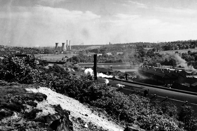 Kirkstall Forge pictured in August 1956.
