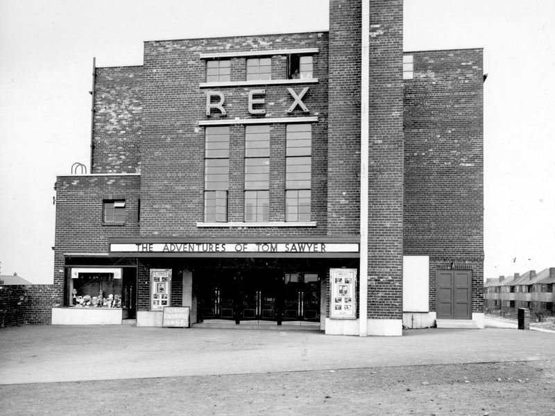 The Rex cinema on the ring road pictured in May 1939. It opened on February 13, 1939, with the screening of We're going to be rich starring Gracie Fields and Victor McLaglan.