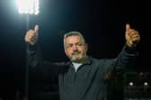 Wakefield Trinity coach Daryl Powell seen after last week's win against Leigh Leopards. Picture by Allan McKenzie/SWpix.com.