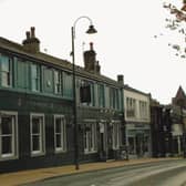The Black Hat pub, formerly the Rose and Crown.