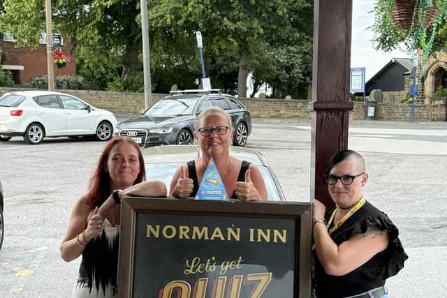 Louise Parker and the team from The Norman Inn