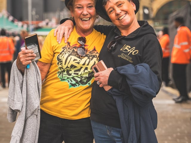 Having a great time. Photos by Cuffe and Taylor and The Piece Hall Trust