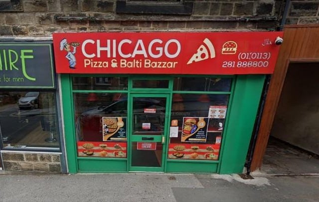 Chicago Pizza in Town Street, Horsforth, was rated on February 13