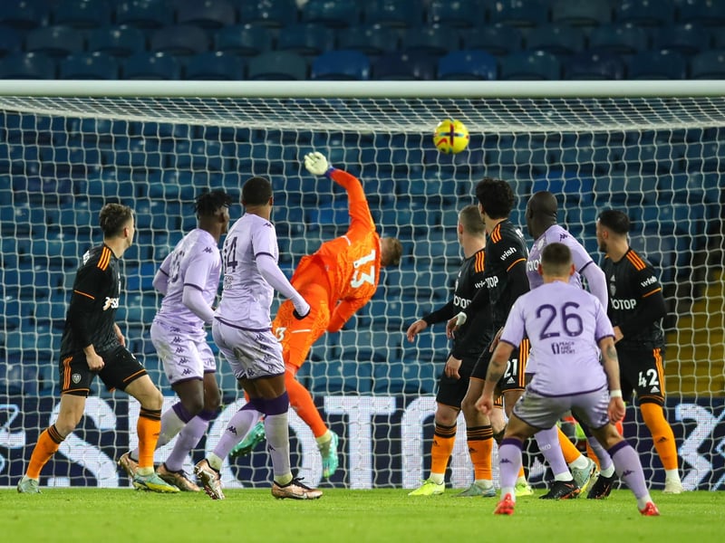 5 - Alert in a quiet first half and couldn't do much about the goal but ended up picking the ball out of the net four times despite making a couple of saves and the Leeds defence needed a more commanding presence in the second half. A learning curve.