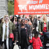 Thousands of mothers are set to take to the streets in protest of Government policy